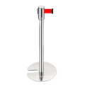 U Type Stainless Steel Queue Made In China Traffic Safety Products Parking Barrier, Amazon Best Seller Traffic Stanchion barrier